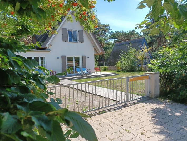 Ferienhaus für 4 Personen, mit Terrasse und Garten
