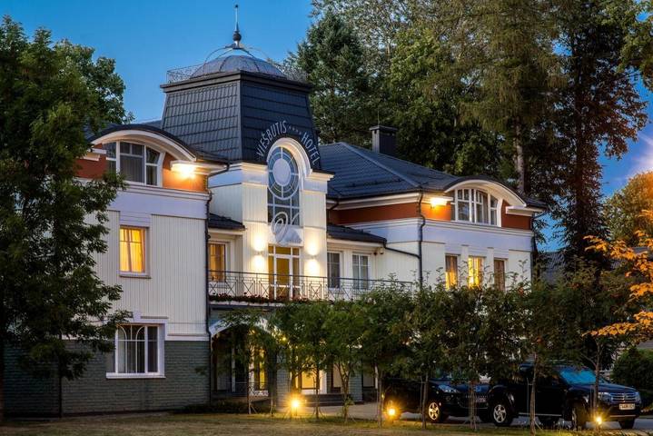Hotel für 2 Personen, mit Pool und Ausblick sowie Sauna und Terrasse in Litauen