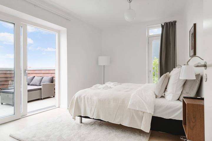 Ferienwohnung für 4 Personen, mit Balkon, kinderfreundlich in Den Gamle By (Aarhus)