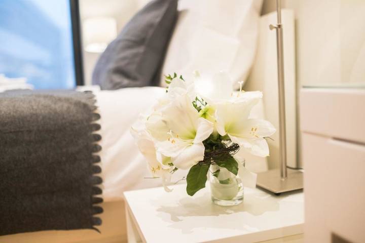 Ferienwohnung für 4 Personen, mit Whirlpool und Balkon in Semperoper