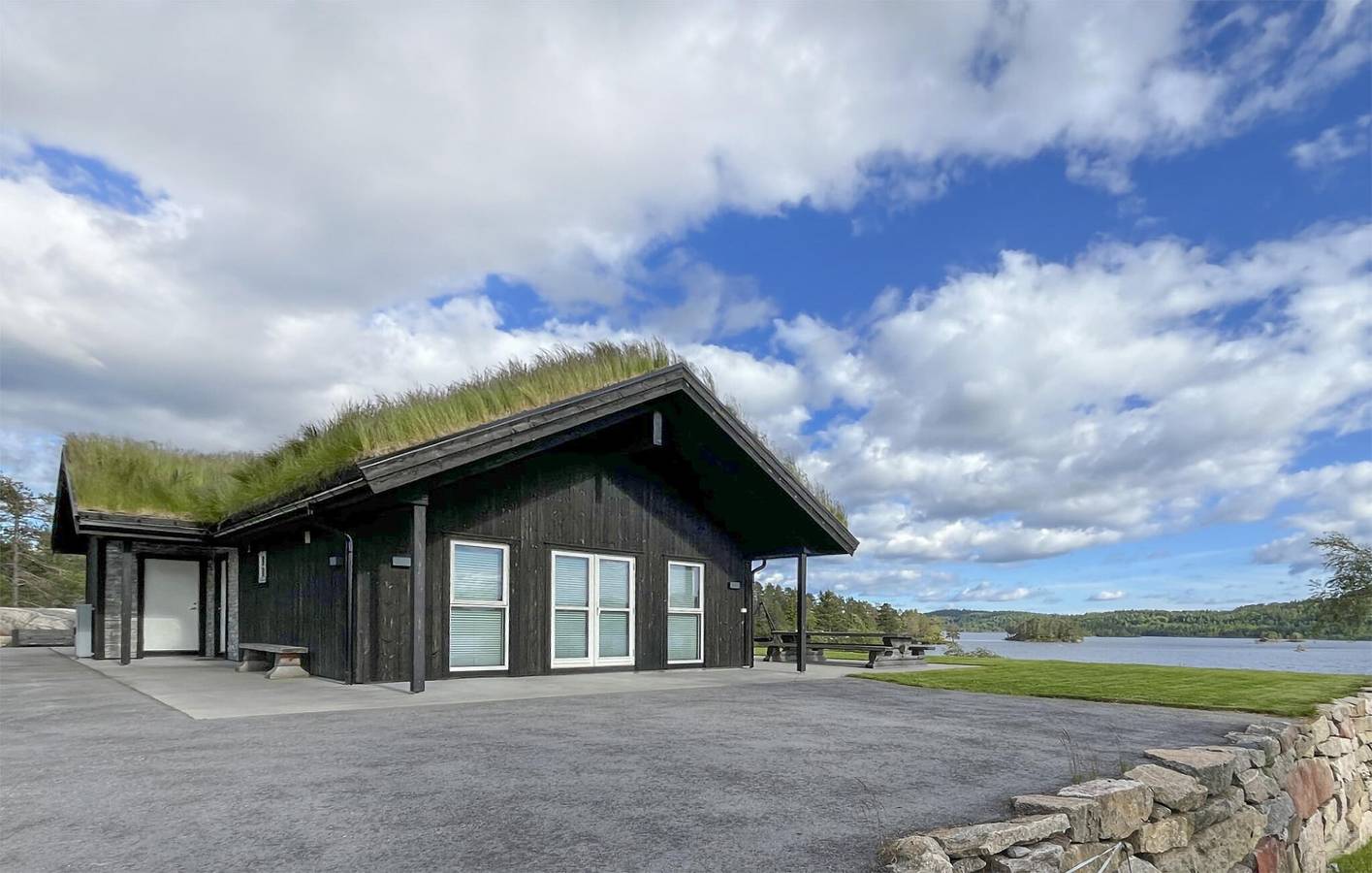 Ferienhaus für 8 Personen mit Terrasse in Gautestad, Evje og Hornnes