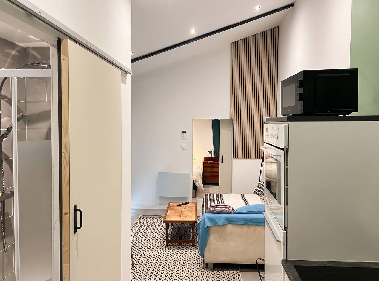 Studio entier, Studio confortable à Rezé, 30 m², terrasse in Rezé, Région de Nantes