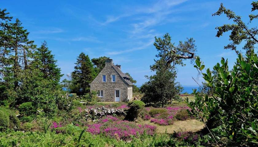Villa pour 6 personnes, avec Terrasse ainsi que Jardin et Vue à Crozon