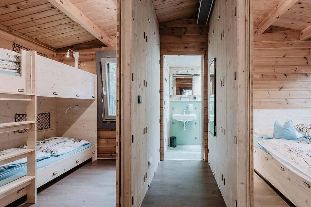 Ganze Wohnung, Destinature Blockhütte bis 4 Personen - destinature Dorf Südeifel in Ernzen, Eifelkreis Bitburg-Prüm