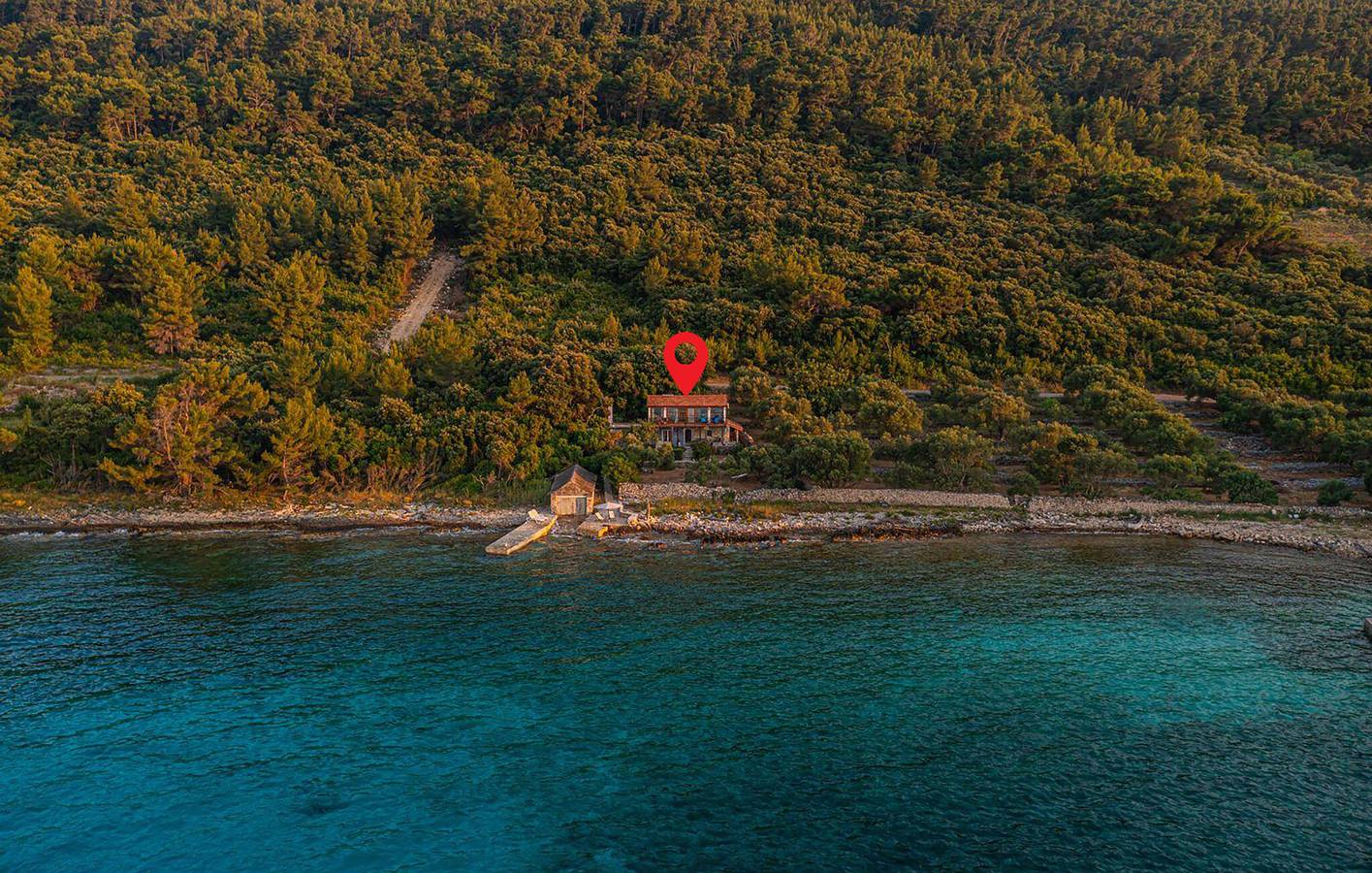 Ferienhaus für 4 Personen mit Terrasse in Blato, Korcula
