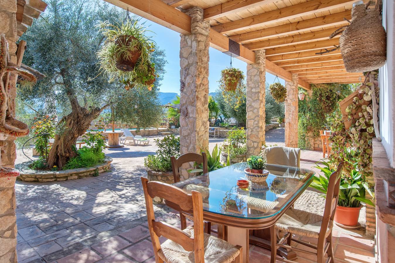 Maison de vacances "Alojamiento Rural La Pila" avec vue sur montagne, Wi-Fi in Ronda, Province de Málaga