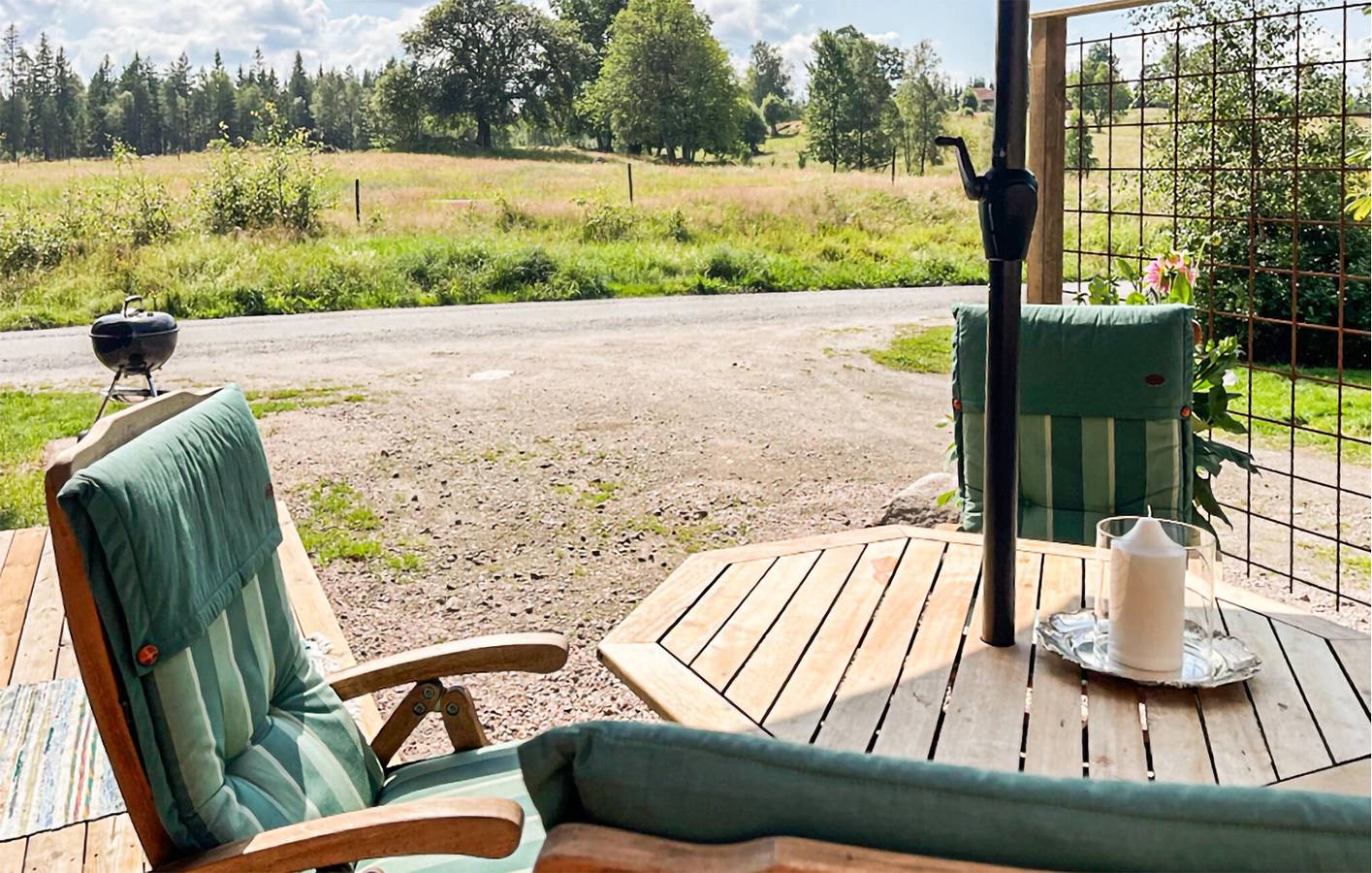 Vakantiehuis voor 4 personen met terras in Gemeente Mark, Västergötland