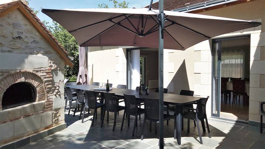 Gîte pour 15 personnes, avec terrasse et jardin en Indre-et-Loire - 3