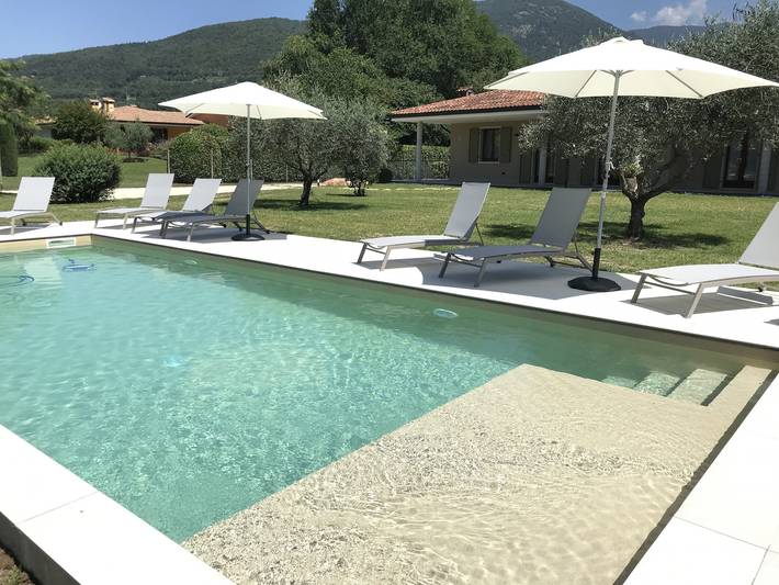 Ferienhaus für 6 Personen, mit Garten und Terrasse in Costermano