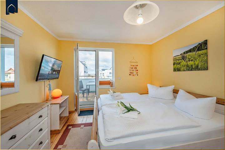 Ferienwohnung für 2 Personen, mit Garten und Balkon in Zinnowitz - 3