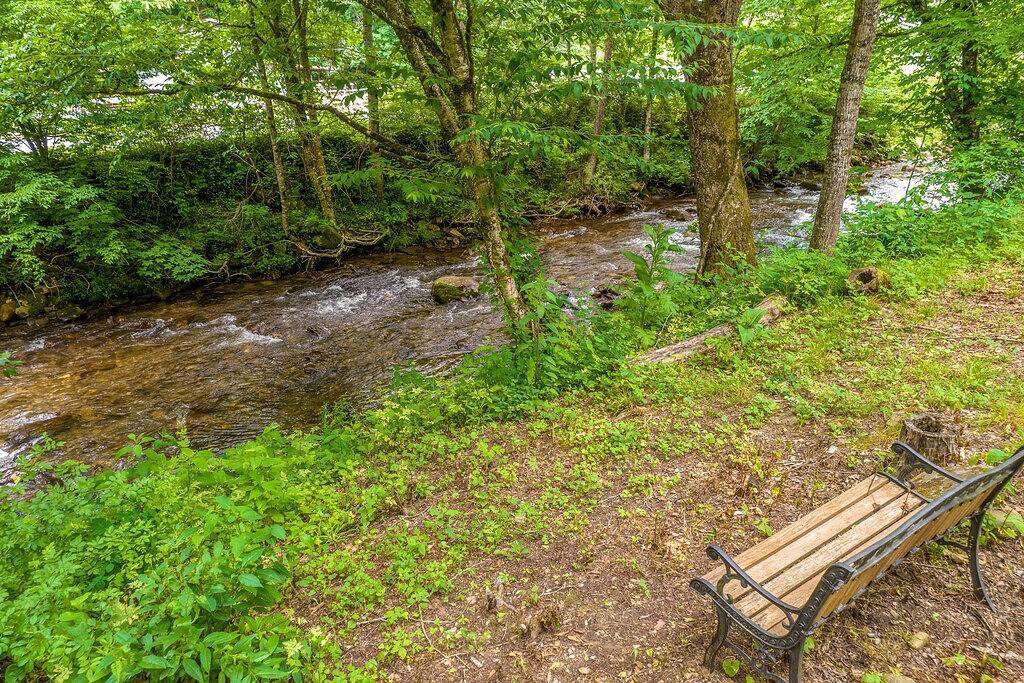 Ideal Wooded Gem W/ Large Deck, Gas Grill, Free Wifi, Firepit & Creek in Blue Ridge Parkway, Jackson County