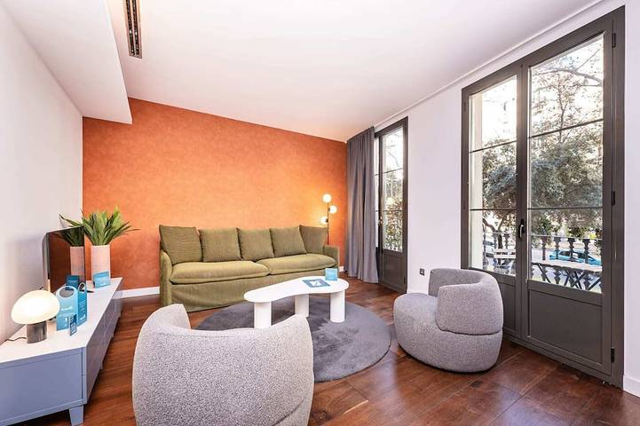 Ferienwohnung für 6 Personen, mit Balkon