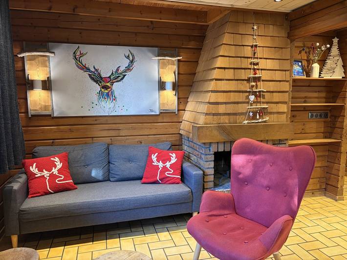 Chalet pour 6 personnes, avec terrasse ainsi que jacuzzi et jardin, animaux acceptés à La Bresse - 2