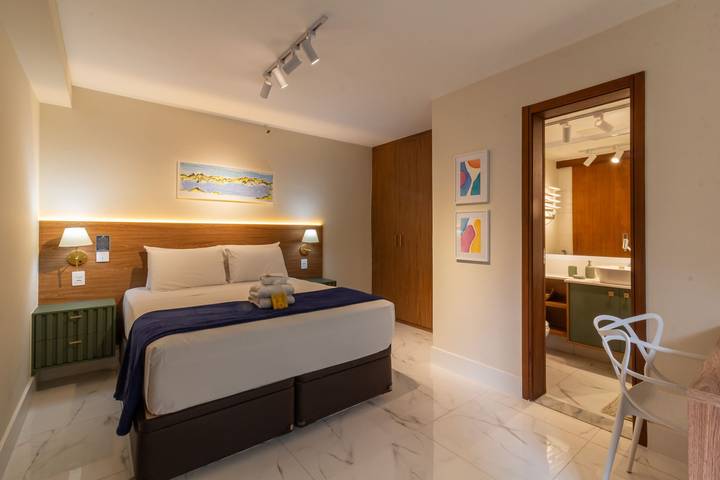 Apartament wakacyjny dla 2 osób, z balkon w Rio de Janeiro
