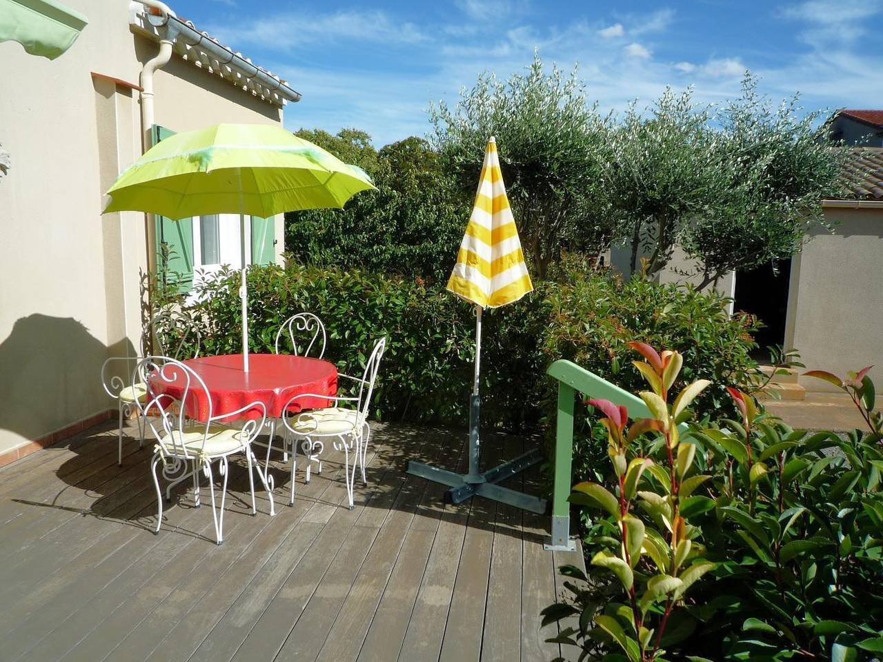 Le jardin Ombragé in Rieux-Minervois, Carcassonne und Umgebung