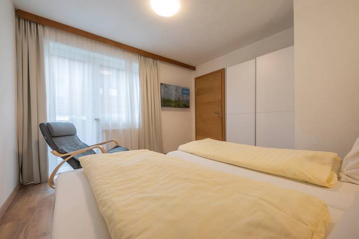 Ferienwohnung für 3 Personen, mit Balkon und Terrasse sowie Seeblick und Ausblick im Stubaital - 3