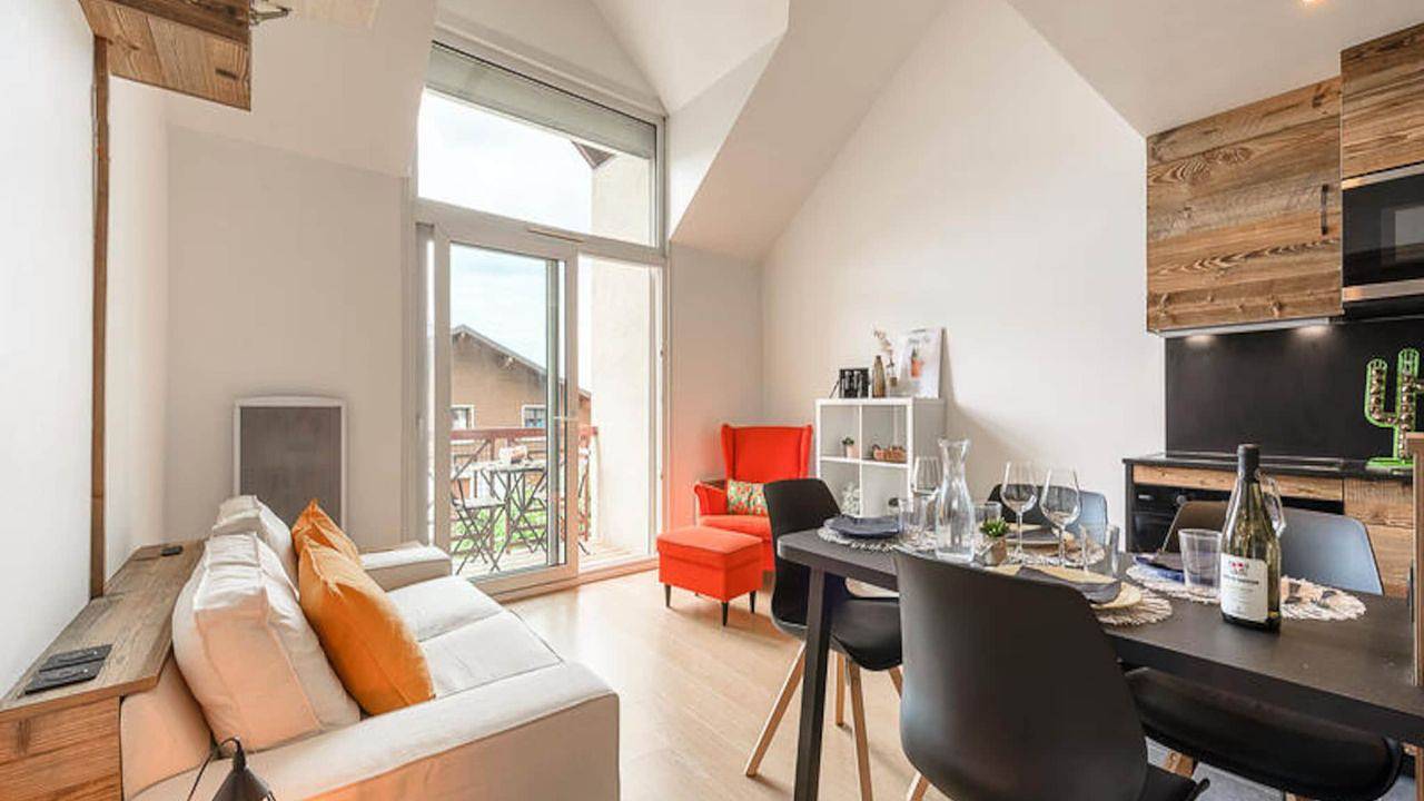 Ganze Ferienwohnung, Ferienwohnung für 4 Personen (50 m²) in Veyrier-du-Lac in Veyrier-du-Lac, Annecy und Umgebung