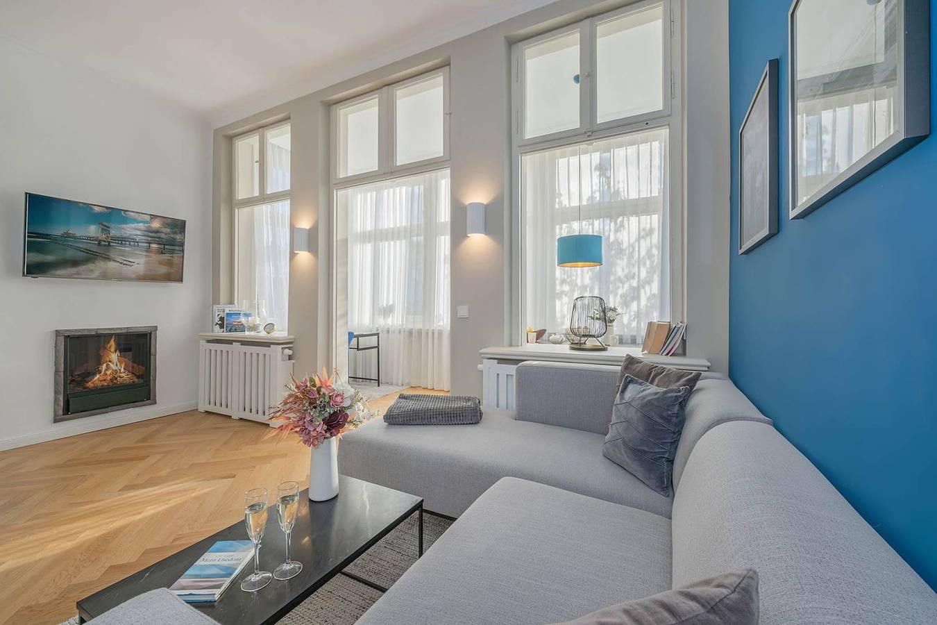 Apartamento entero, Villa Luise 05 - hochwertige Ausstattung mit Sauna und Elektrokamin in Drei Kaiserbäder, Heringsdorf