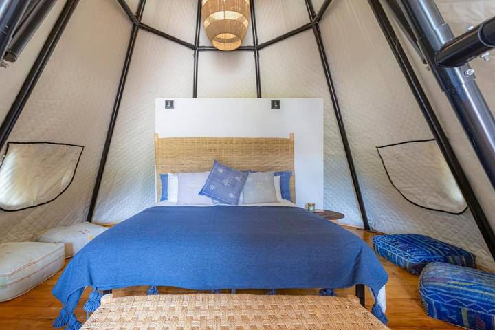 Camping für 2 Personen, mit Garten und Ausblick sowie Terrasse, mit Haustier an der Algarve - 4