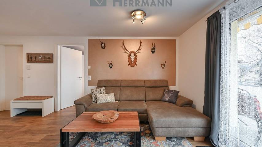 Ferienwohnung für 2 Personen, mit Balkon, mit Haustier am Forggensee