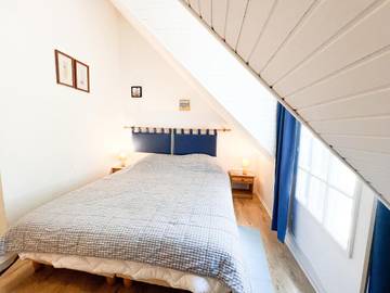 Gîte pour 8 personnes, avec terrasse et vue dans Plage de la Govelle