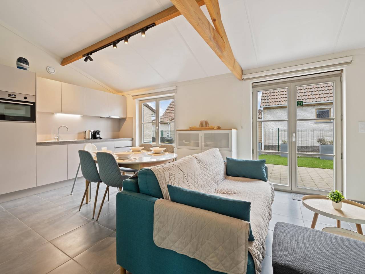 Ferienhaus mit großem Garten in Meeresnähe
 in Oostduinkerke, Koksijde