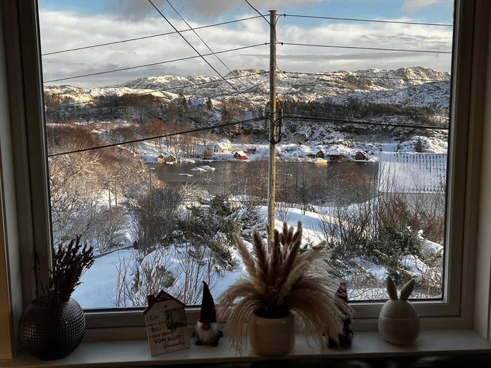 Ferienwohnung für 5 Personen, mit Seeblick und Ausblick sowie Garten in Fjell - 3