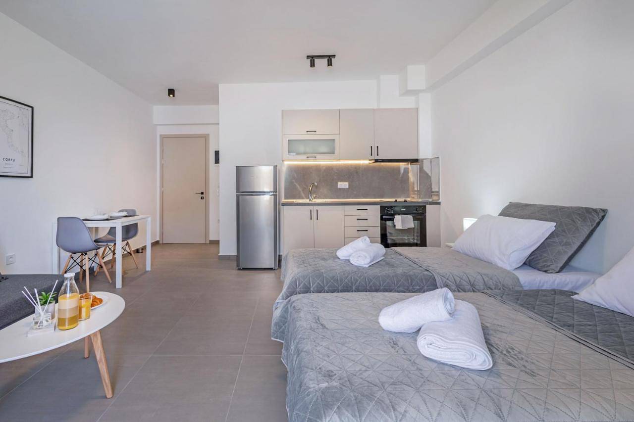 Ολόκληρο το διαμέρισμα, 777 Studios Corfu in Άγιο Ιωάννη (Κέρκυρα), Κέρκυρα