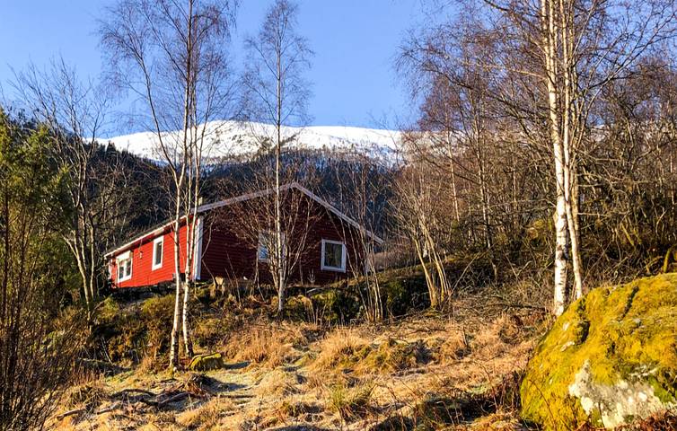 Ferienhaus für 6 Personen mit Terrasse in Sognefjord