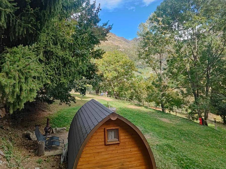 Camping Les Tilleuls - Tiny house 2 personnes - Cabane Iris in Gèdre, Parc national des Pyrénées