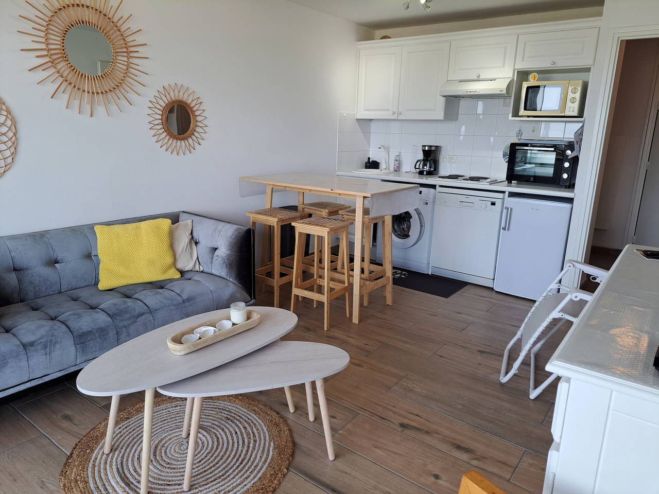 Appartement entier, Appartement vue mer - 4 pers. in Fort-Mahon-Plage, Région d'Abbeville