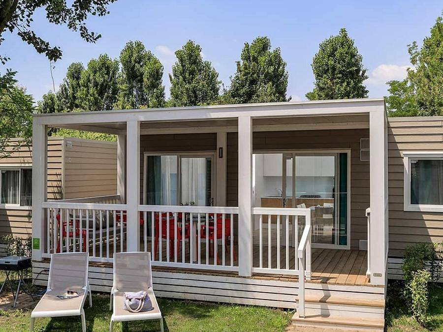Camping Fabulous Village - Casa mobile 5 persone - hu Stay Premium L Chalet Superior in Roma, Provincia di Roma