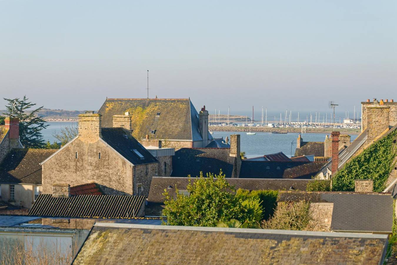 Brume in Port-Bail-sur-Mer, Côte de la Déroute