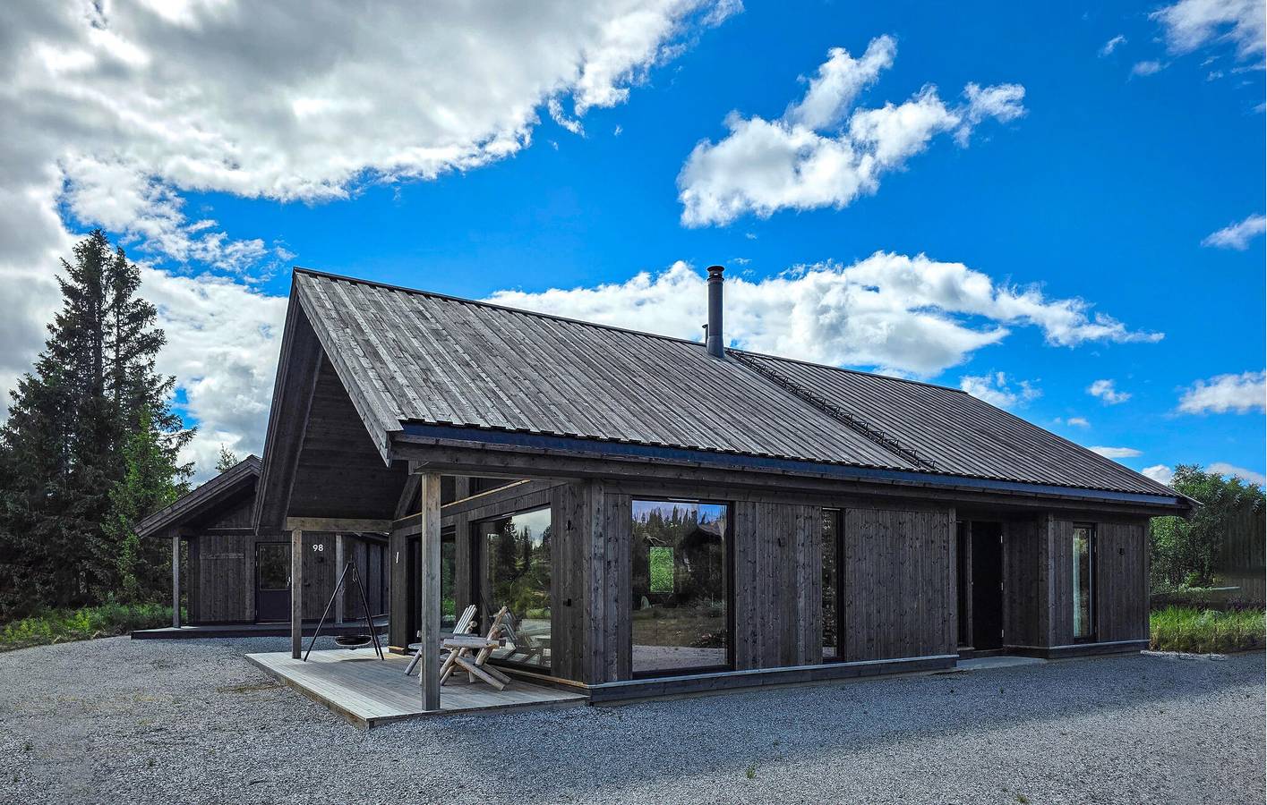 Ferienhaus für 6 Personen mit Ausblick in Ål
