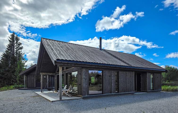 Ferienhaus für 6 Personen, mit Ausblick und Garten sowie Terrasse - 1