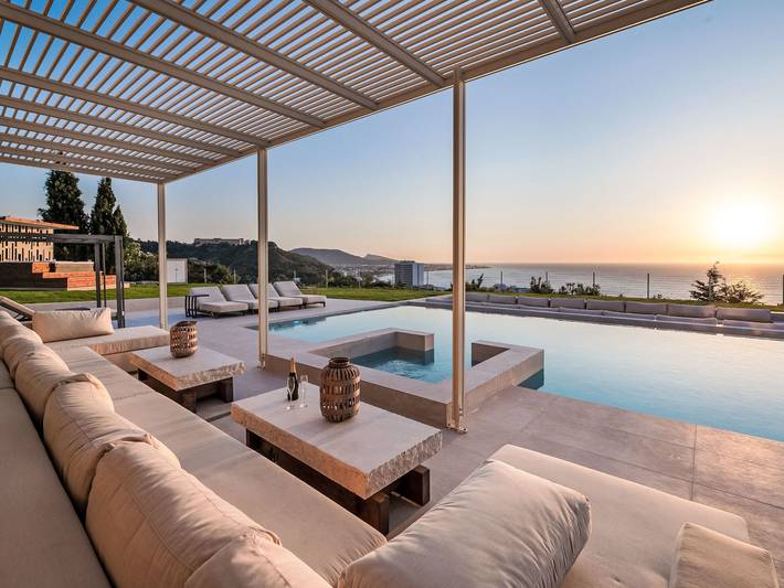 Ferienhaus für 14 Personen, mit Balkon und Terrasse sowie Garten und Pool in Rhodos Stadt - 3