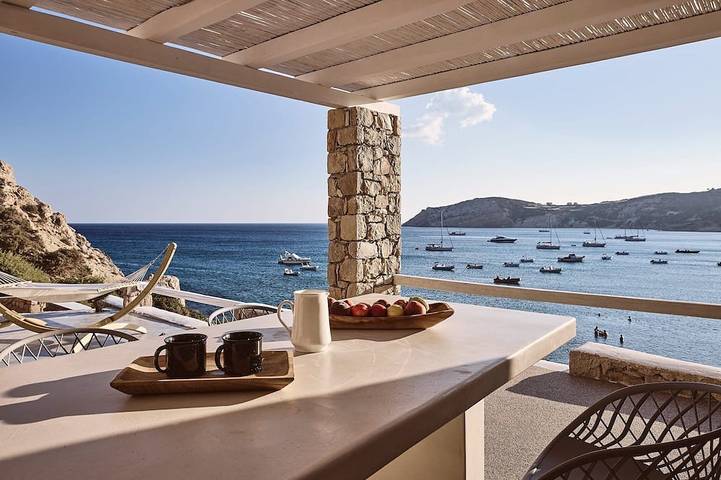 Villa pour 4 personnes, avec terrasse dans Milos