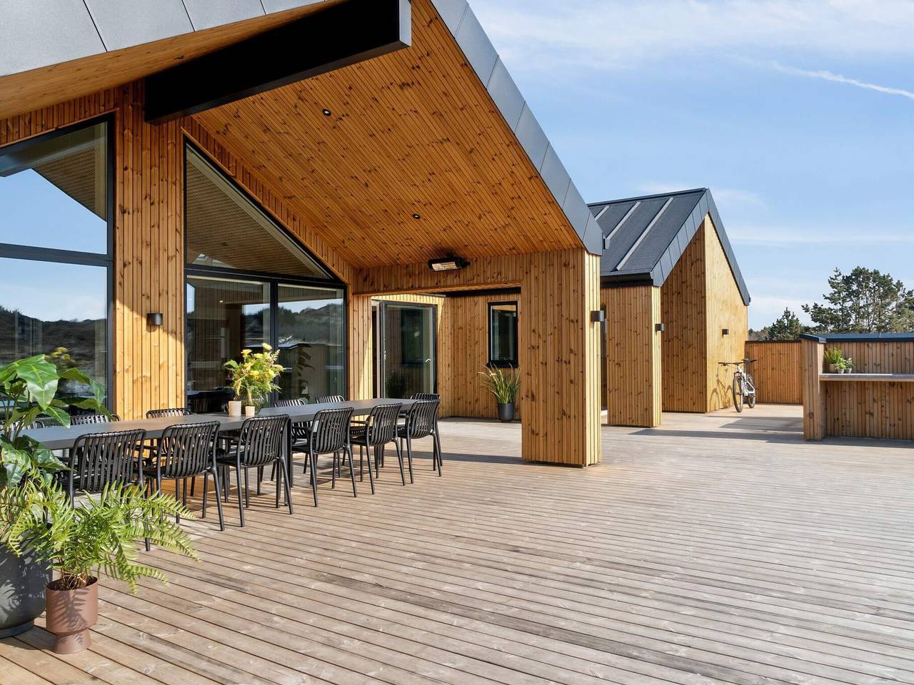 5-Sterne-Ferienhaus in Henne Beach in Henne, Filsø See