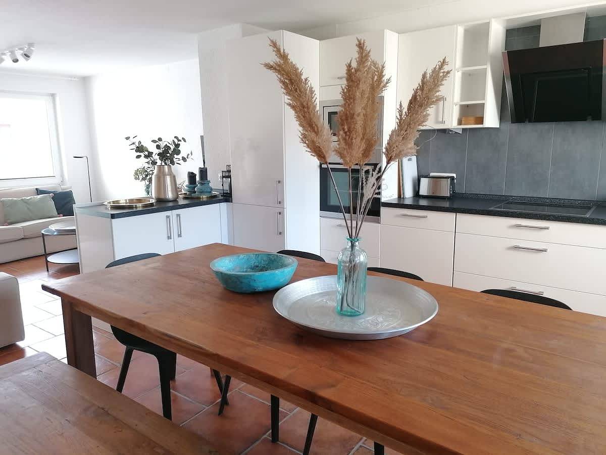 Entire apartment, Townhouse Wismar Upper Apartment with two terrace in Wismar, North-West Mecklenburg (Wismar region)