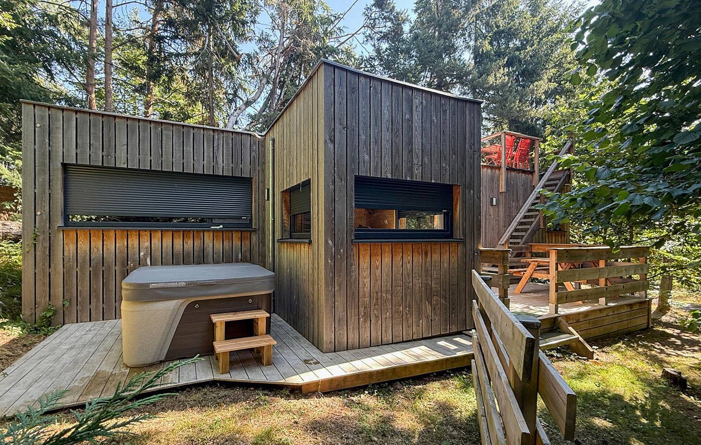 Ferienhaus für 4 Personen mit Terrasse in Labaroche, Regionaler Naturpark Belchen der Vogesen