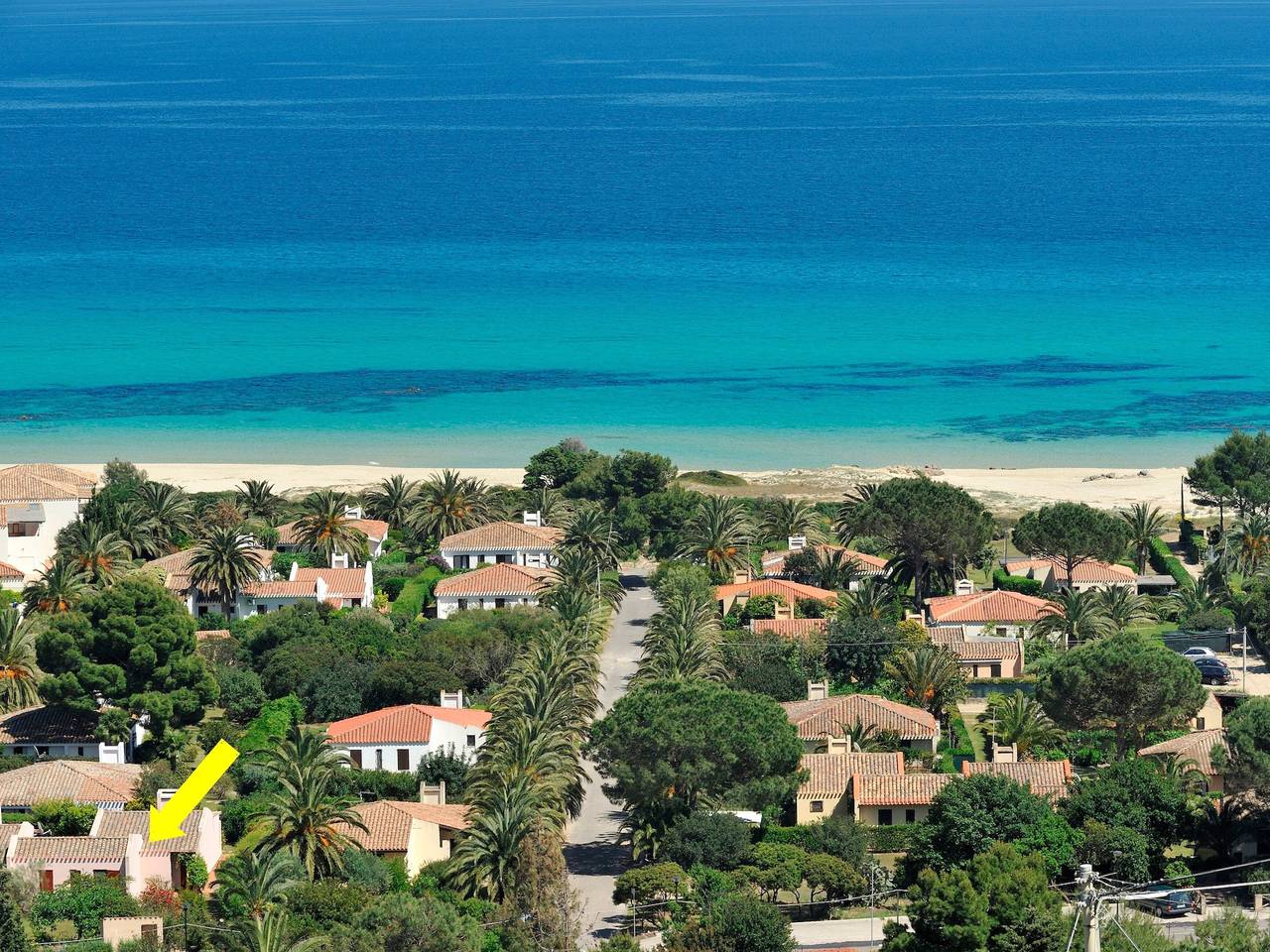 Villa 'Giacomo' mit privater Terrasse, Wlan und Klimaanlage in Costa Rei, Muravera