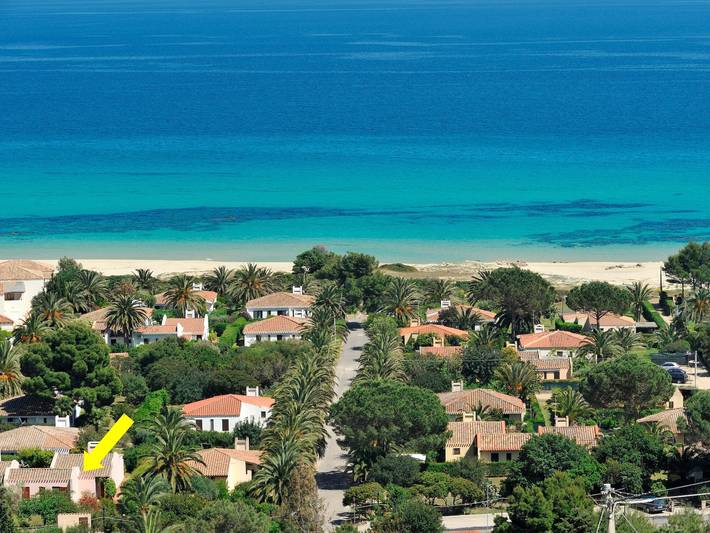 Ferienhaus am strand für 6 Personen, mit Garten auf Sardinien