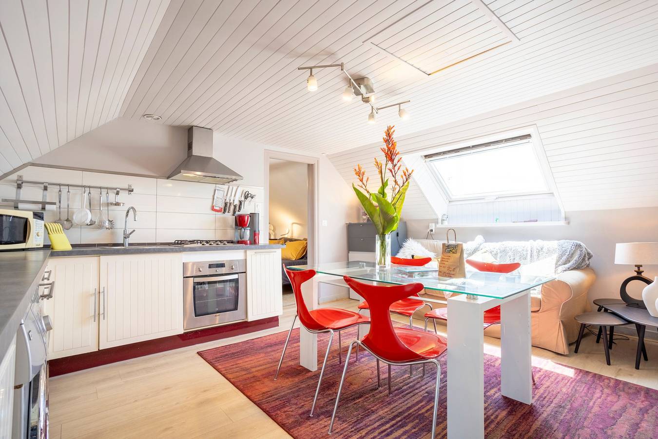 Casa de vacaciones 'Les Géraniums À 800m Plage' con terraza privada, jardín compartido y Wi-Fi in Kerlaz, Châteaulin und Umgebung