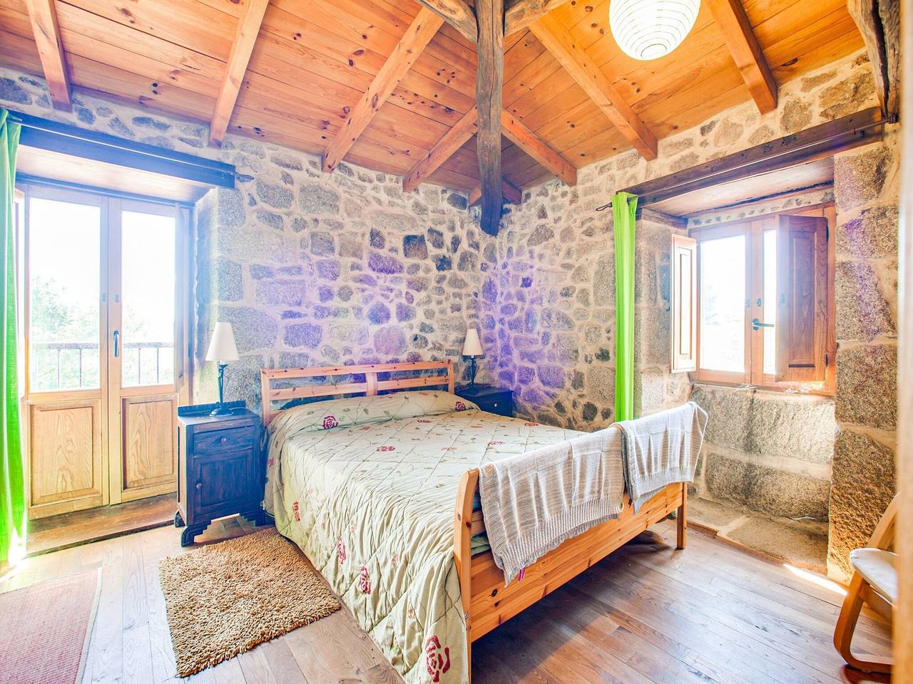 Comfortable and cozy country house in a charming setting. in Pantón, Lugo Provins