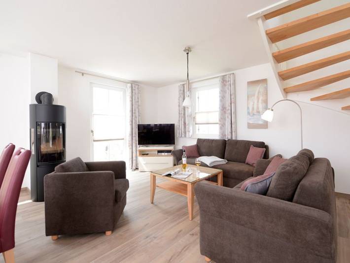 Ferienwohnung für 5 Personen, mit Garten und Terrasse sowie Sauna in Groß Schwansee - 3