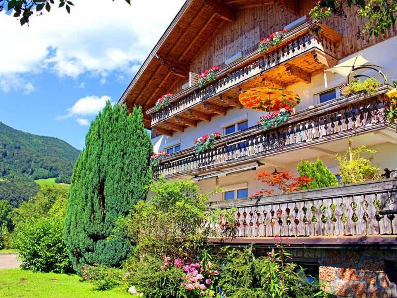 Ganze Ferienwohnung, Gästehaus Horizont - Apartments - Blumenwiese in Salzkammergut-Berge, Innerschwand am Mondsee