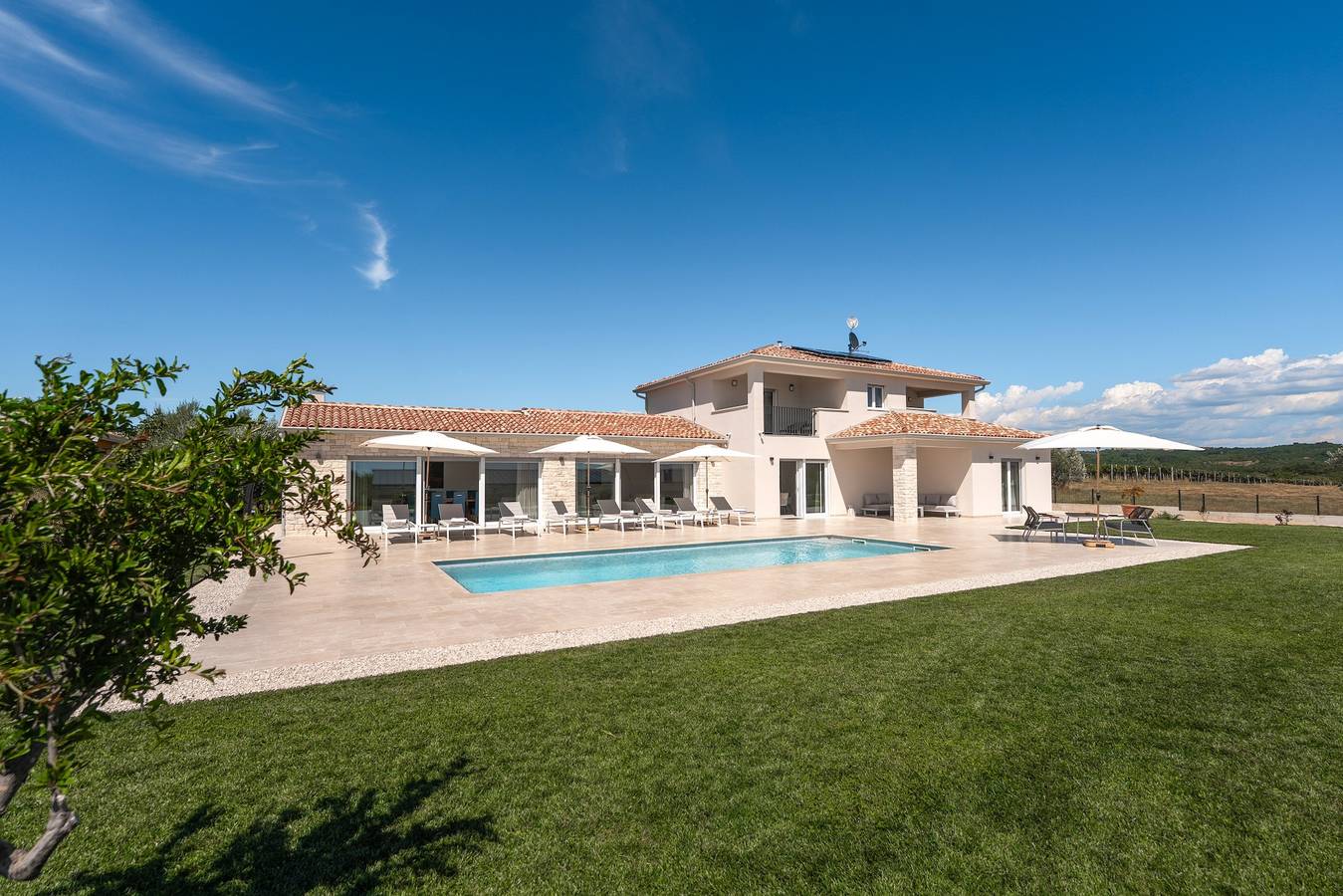Villa Juki in Kaštel (Plovanija), Buje
