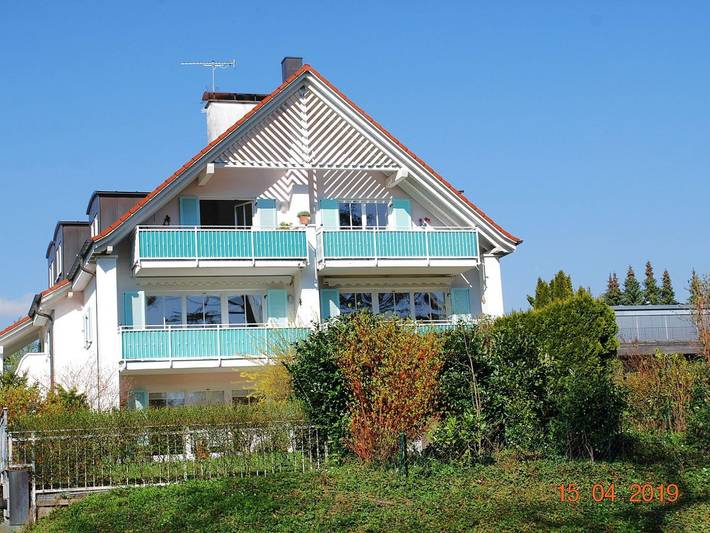 Ferienwohnung für 4 Personen, mit Balkon und Terrasse sowie Seeblick in Lindau