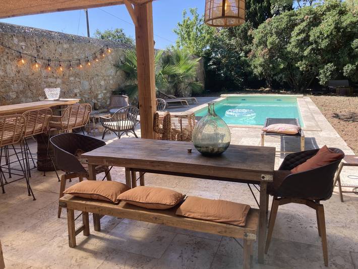 Gîte pour 9 personnes, avec piscine ainsi que jardin et terrasse à Saint-Laurent-de-la-Salanque - 2