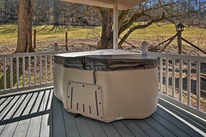 Cottage für 3 Personen, mit Terrasse und Whirlpool - 1